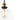 Pesini1 Pendant Clear Wine Glass With Antique Brass Highlight