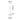 Piatto Pendant Light Black Coolie Small