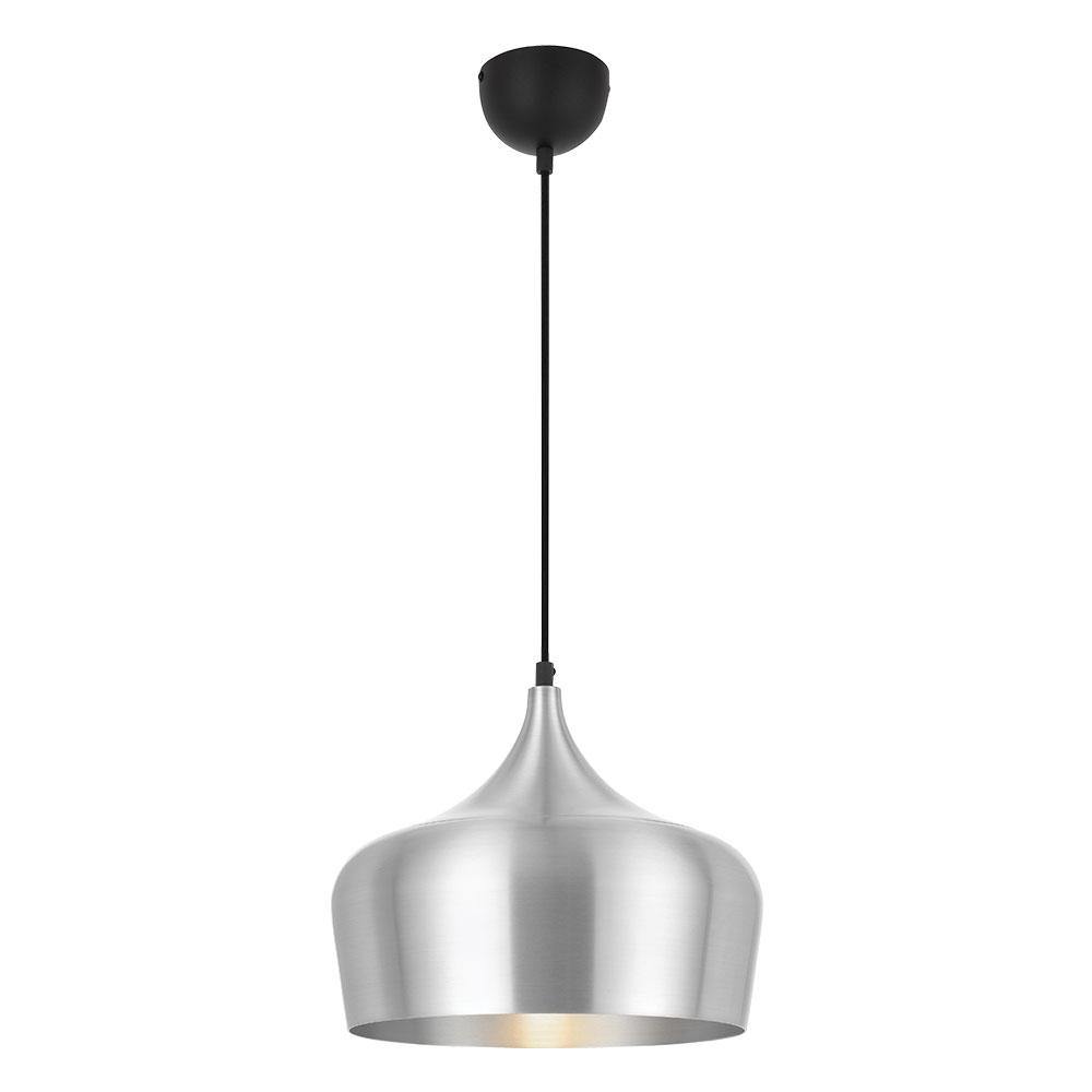 Polk Pendant Light Aluminium Medium – Lighting Superstore