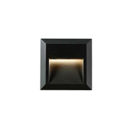 Prima Wall/Stair Light Surface Mount Black Square - Lighting Superstore