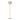 Leone Floor Lamp Satin Brass With Grey Frosted Glass