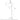 Rana 40 Floor Lamp White and Natural