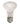 53w = 75w Edison Screw (ES) R80 Halogen - Lighting Superstore