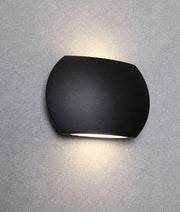 Remo1 Exterior LED Wall Light Black - Lighting Superstore