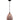 Rictus Glass Pendant Light Copper Ellipse - Lighting Superstore