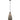 Rictus Glass Pendant Light Chrome Teardrop - Lighting Superstore