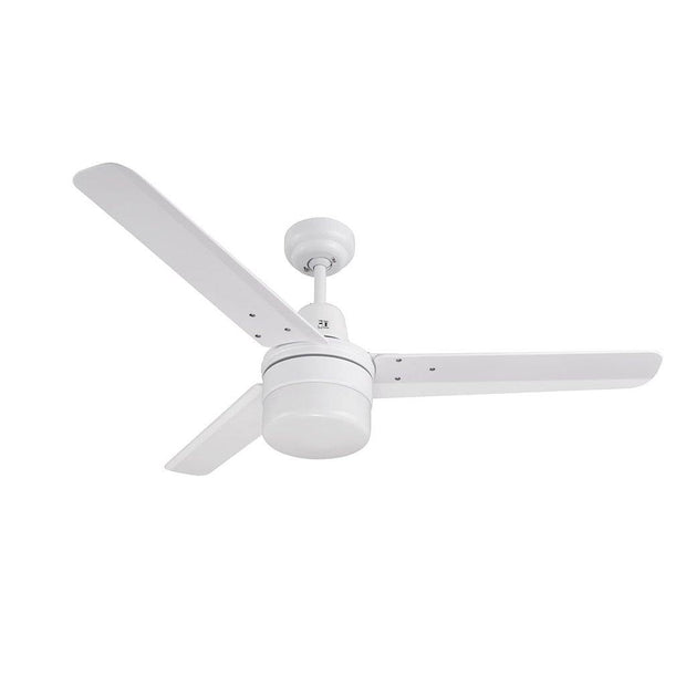 Roma 48 Ceiling Fan White with 2x B22 Light - Lighting Superstore