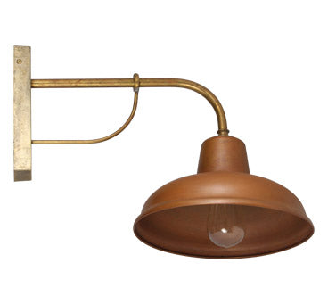 Bells E27 Wall Light Solid Copper and Brass