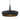Sabra Pendant Light Black and Gold - Lighting Superstore