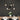 Sputnik Six Light Pendant Black Black