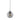 Newton 30 Single Pendant Clear and Matt Black Black