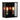 Oakland 2 Light Outdoor Wall Light Black Black