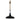 Rope Single Pendant Suspension Black Black