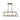 Southport 100 6 Light Pendant Black Black