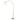 Over Arc Lamp Antique Brass with Acrylic Shade Antique Brass