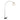Over Arc Lamp Antique Brass with Acrylic Shade Antique Brass