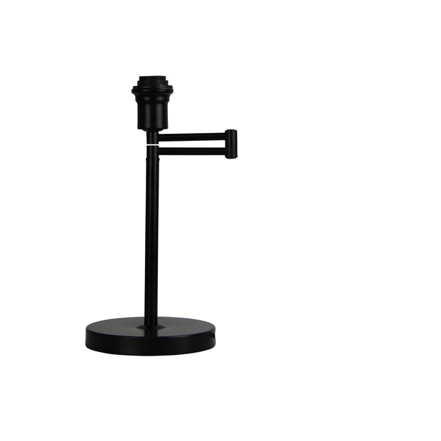 Kingston Swing Arm Table Lamp Base Only Black Black