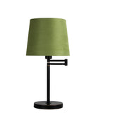 Kingston Swing Arm Table Lamp Base Only Rubbed Bronze Black