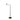 Kingston Swing Arm Floor Lamp Base Only Antique Brass Antique Brass