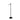 Kingston Swing Arm Floor Lamp Base Only Black Black
