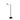 Kingston Swing Arm Floor Lamp Base Only Black Black