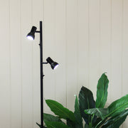Daxam LED Twin Floor Lamp Black Black