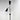 Walt Twin Floor Lamp Brushed Chrome and Black Black and Brushed Chrome