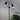 Walt Twin Floor Lamp Brushed Chrome and Black Black and Brushed Chrome