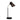 Perfo Black and Brass Desk Lamp Black and Brass