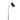 Perfo Black and Brass Floor Lamp Black and Brass