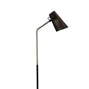 Perfo Black and Brass Floor Lamp Black and Brass