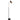 Perfo Black and Brass Floor Lamp Black and Brass