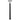 Modern Garden Bollard Light - Black - SOLAR