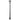 Curved Frame Post Light with Motion Sensor - Black - SOLAR