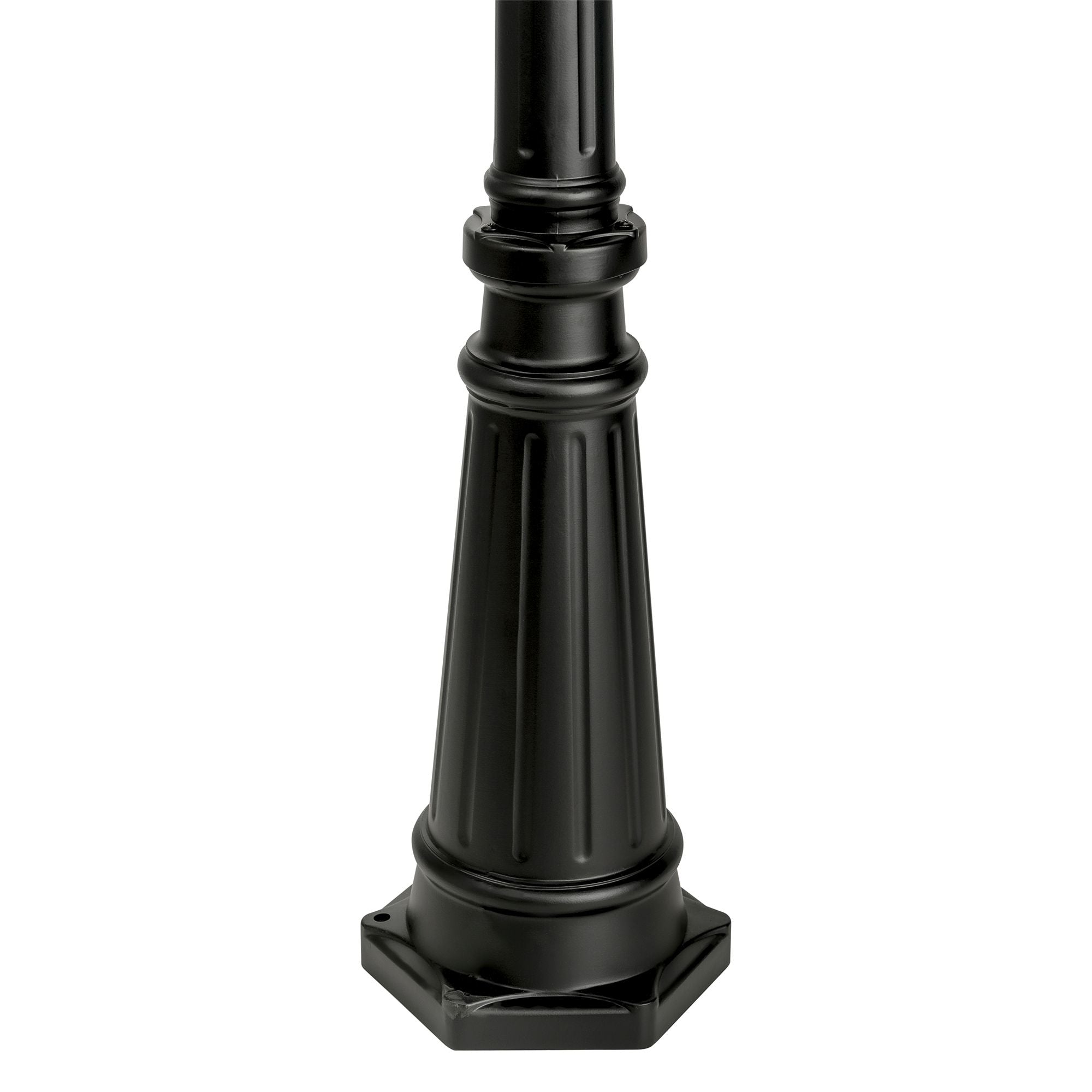 Multi Head Post Light - Black - SOLAR – Lighting Superstore