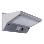 Flush Mounted Wall Light with Motion Sensor - Stainless Steel - SOLAR