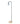 Slim Floor Lamp Blond Wood and Black - Lighting Superstore