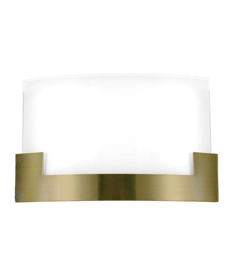Solita Wall Light Tri-Colour LED Antique Brass Large - Lighting Superstore
