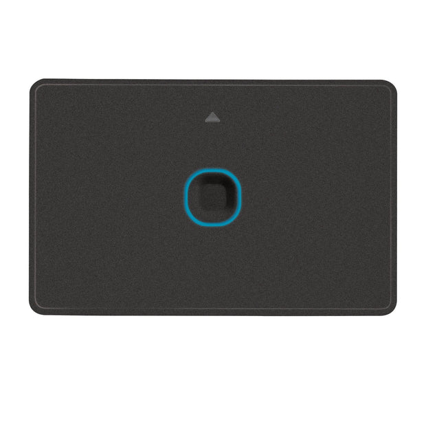 Smart Zigbee 1 Gang Wall Switch Black - Lighting Superstore