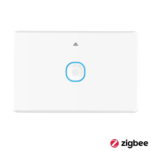 Smart Zigbee 1 Gang Wall Switch with Dimmer White - Lighting Superstore