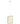 Swing1 Single Pendant Light White Oblong Shape - Lighting Superstore