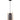Swing2 Single Pendant Light Black Oblong Shape - Lighting Superstore