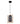 Swing2 Single Pendant Light Black Oblong Shape - Lighting Superstore