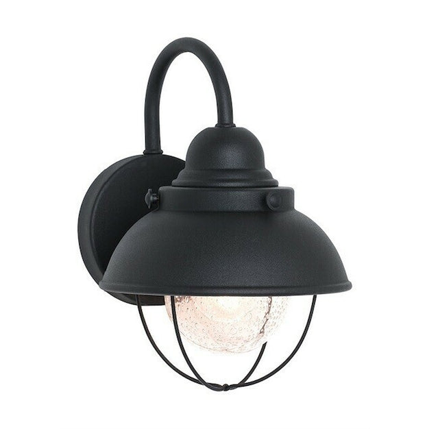 8870-12 Sebring 1lt Small Outdoor Lantern Black