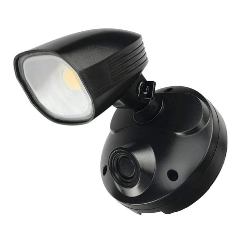 Shielder Black Single Floodlight - Lighting Superstore