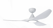 Surf 52 Inch DC White Ceiling Fan with 20w LED Tri Colour
