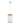 Tambura Small Oblong White Cloth Shade Pendant with Wood Trim - Lighting Superstore