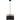 Tambura Medium Round Black Cloth Shade Pendant with Wood Trim - Lighting Superstore