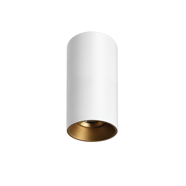 Titanium 13w LED 60° Surface-Mounted Downlight 3000K White and Gold