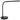 Kora 5W 4000K Cool White LED Step-Dimming Desk Lamp Black